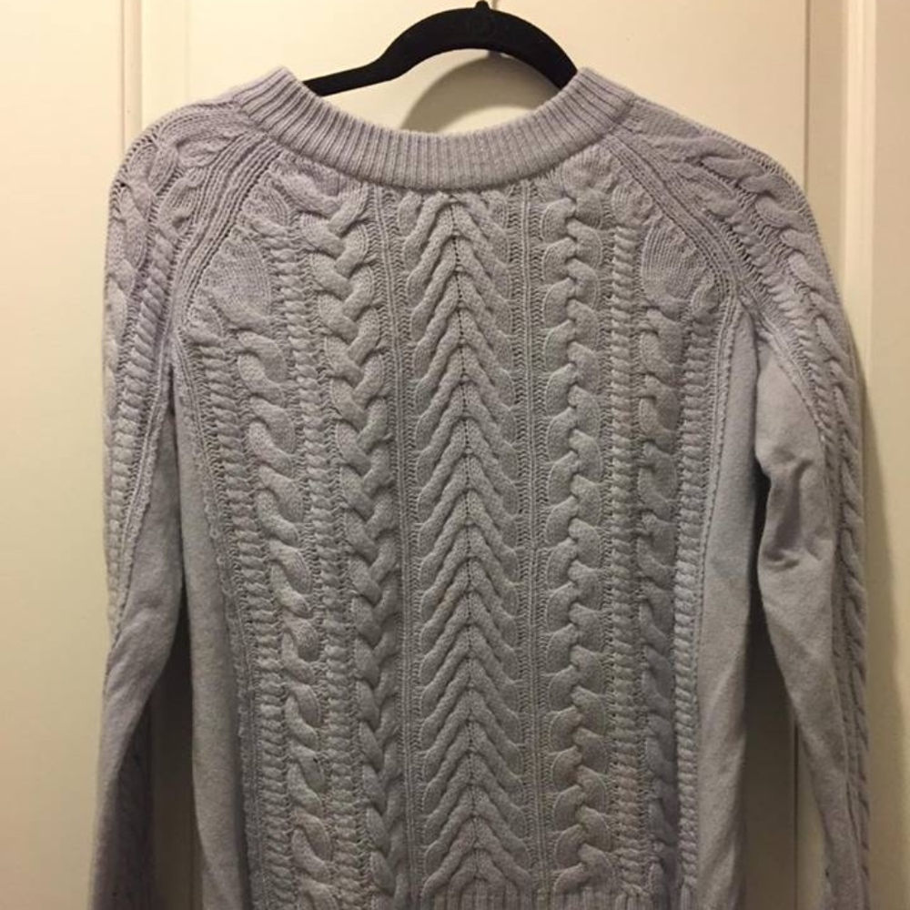 Aqua Cashmere Sweater